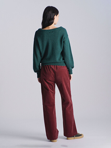 MOBBY JUMPER -  Pine green , Ready-to-wear Bensimon