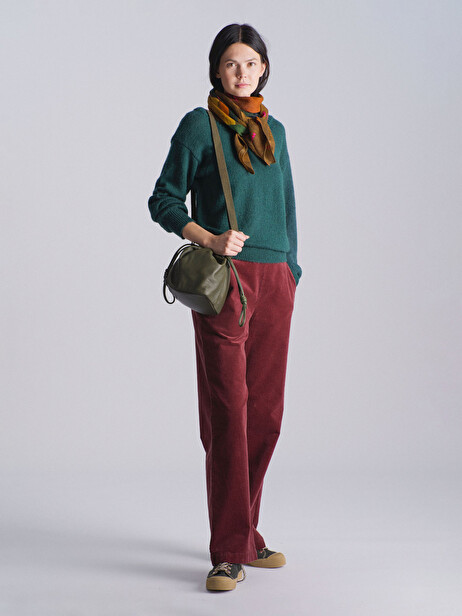 MOBBY JUMPER -  Pine green , Ready-to-wear Bensimon