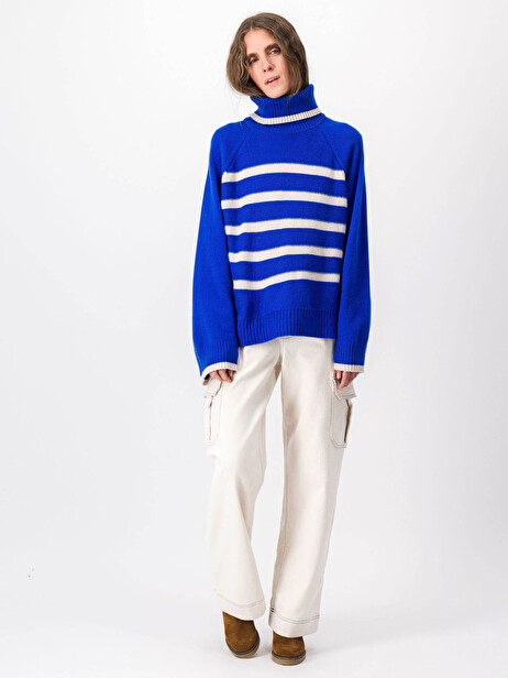 MAGGY JUMPER -  Turkish sea , Ready-to-wear Bensimon