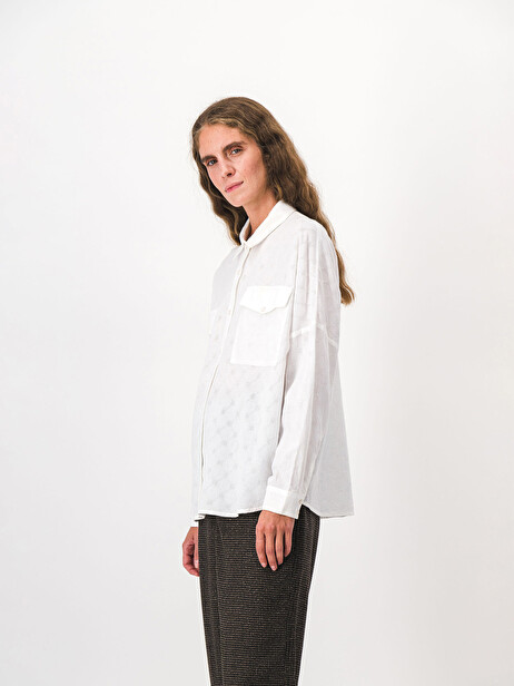 JANICE SHIRT -  Ivory , Ready-to-wear Bensimon