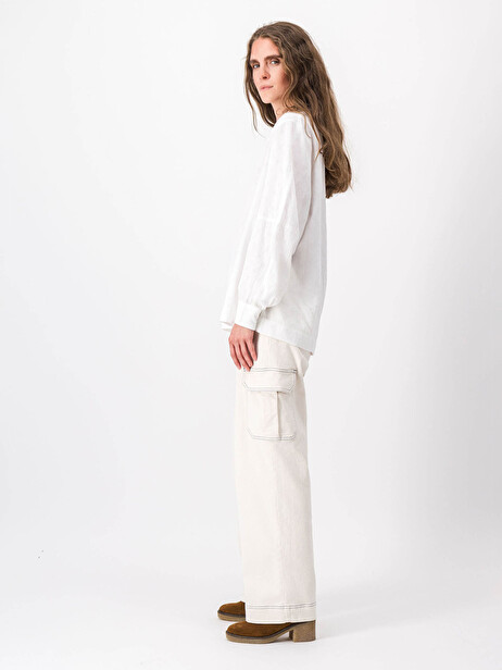 GIGONDA BLOUSE -  Ivory , Ready-to-wear Bensimon