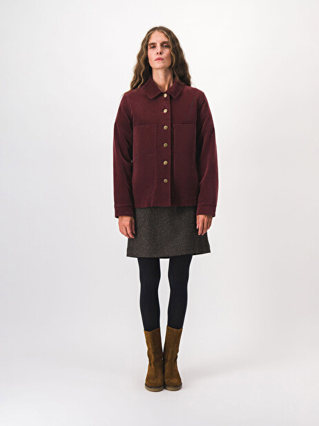 KEZIAH JACKET -  Aubergine , Ready-to-wear Bensimon