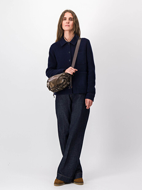 GOLTA JACKET -  Bleu nuit , Ready-to-wear Bensimon
