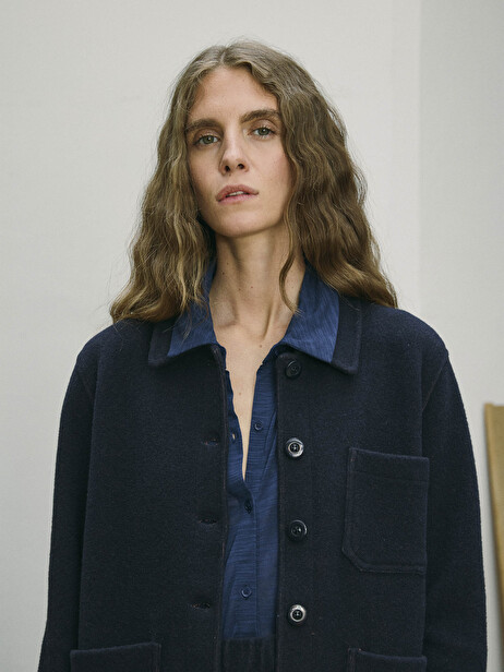 GOLTA JACKET -  Bleu nuit , Ready-to-wear Bensimon