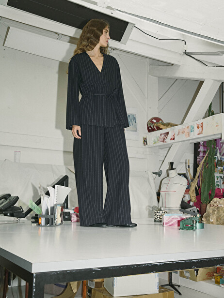 MARLEE JACKET -  Stripes , Ready-to-wear Bensimon