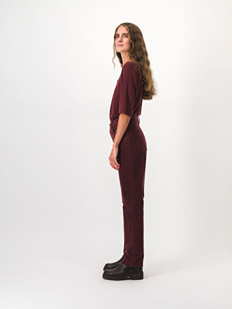 FILIBERT TROUSERS -  Aubergine , Ready-to-wear Bensimon