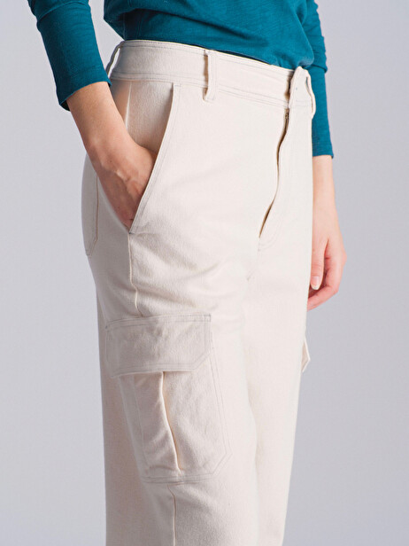 ESTELLON TROUSERS -  Aubergine , News Bensimon