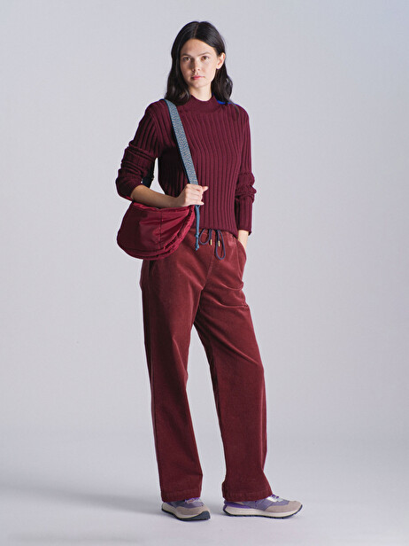 KYBELE TROUSERS -  Aubergine , Ready-to-wear Bensimon