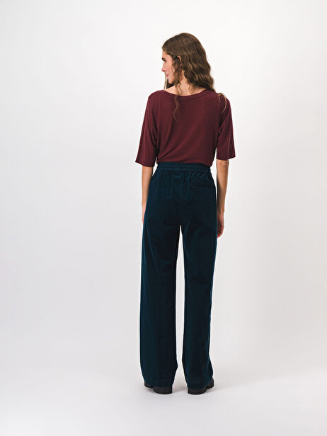 KYBELE TROUSERS -  Blue oil , News Bensimon