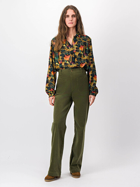 BLULON TROUSERS -  Military , Ready-to-wear Bensimon