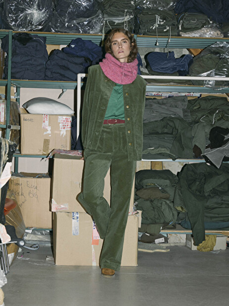 BLULON TROUSERS -  Military , Ready-to-wear Bensimon