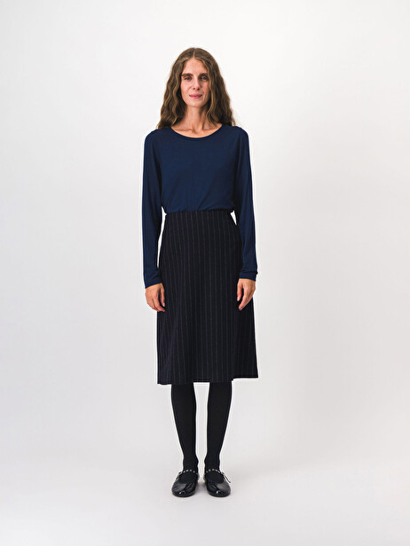 MAUDE SKIRT -  Stripes , Ready-to-wear Bensimon