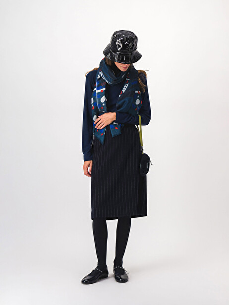 MAUDE SKIRT -  Stripes , Ready-to-wear Bensimon