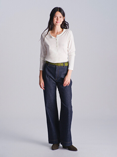 ALEXANDRA T-SHIRT -  Ecru , Ready-to-wear Bensimon