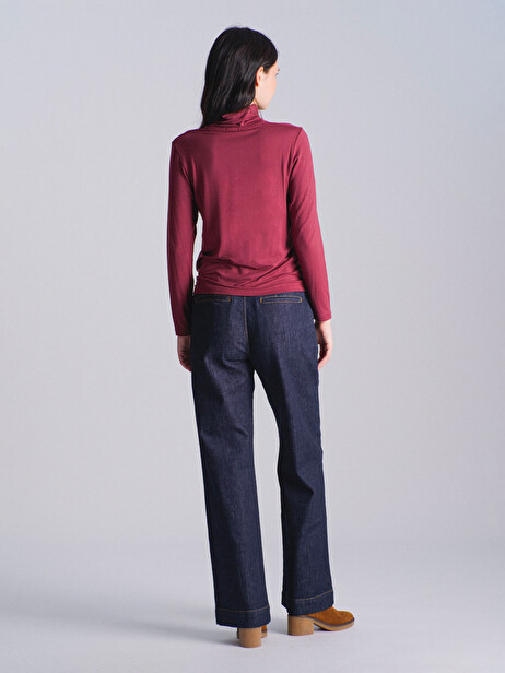 ELWIRE T-SHIRT -  Aubergine , Ready-to-wear Bensimon