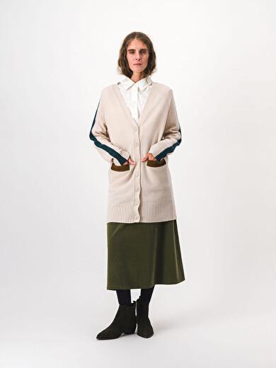 MARIO VEST -  Ecru , Ready-to-wear Bensimon