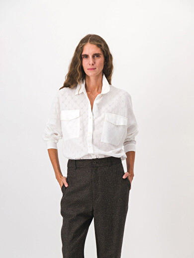 JANICE SHIRT -  Ivory , Ready-to-wear Bensimon