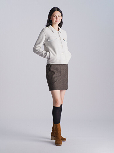 CELENA JACKET -  Ecru , Ready-to-wear Bensimon
