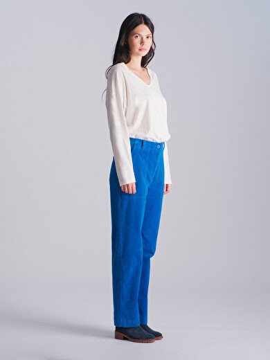 HUGHES TROUSERS -  Turkish sea , Ready-to-wear Bensimon