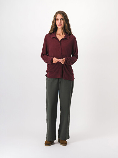 CYLENA SHIRT -  Aubergine , Ready-to-wear Bensimon