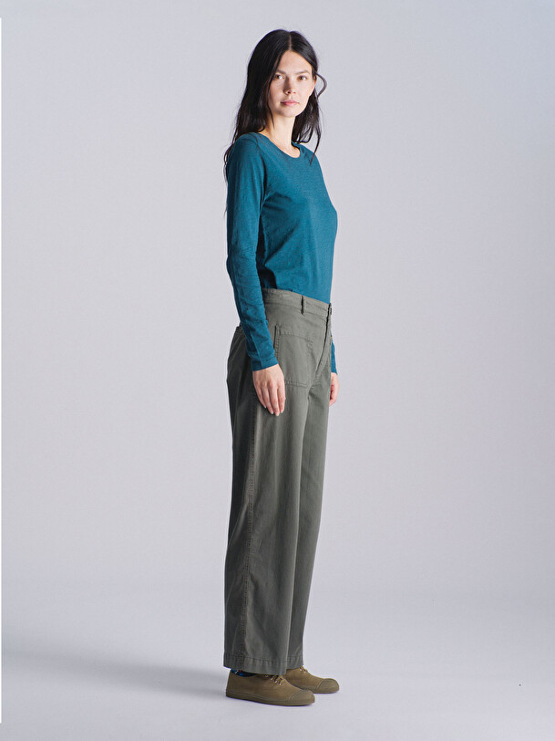 BLUA TROUSERS -  Forest , Ready-to-wear Bensimon