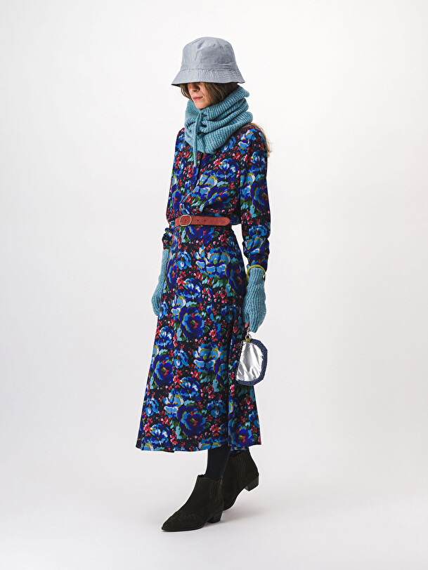 JANNA SKIRT -  Flower print , Ready-to-wear Bensimon