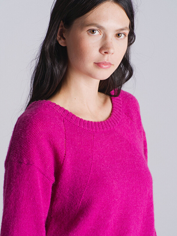MOBBY JUMPER -  Raspberry , Ready-to-wear Bensimon