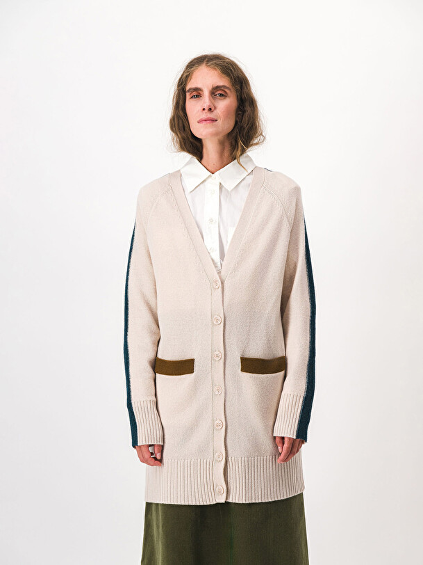 MARIO VEST -  Ecru , Ready-to-wear Bensimon