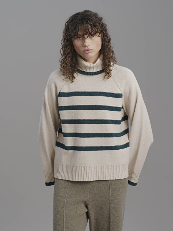 MAGGY JUMPER -  Ecru , Ready-to-wear Bensimon