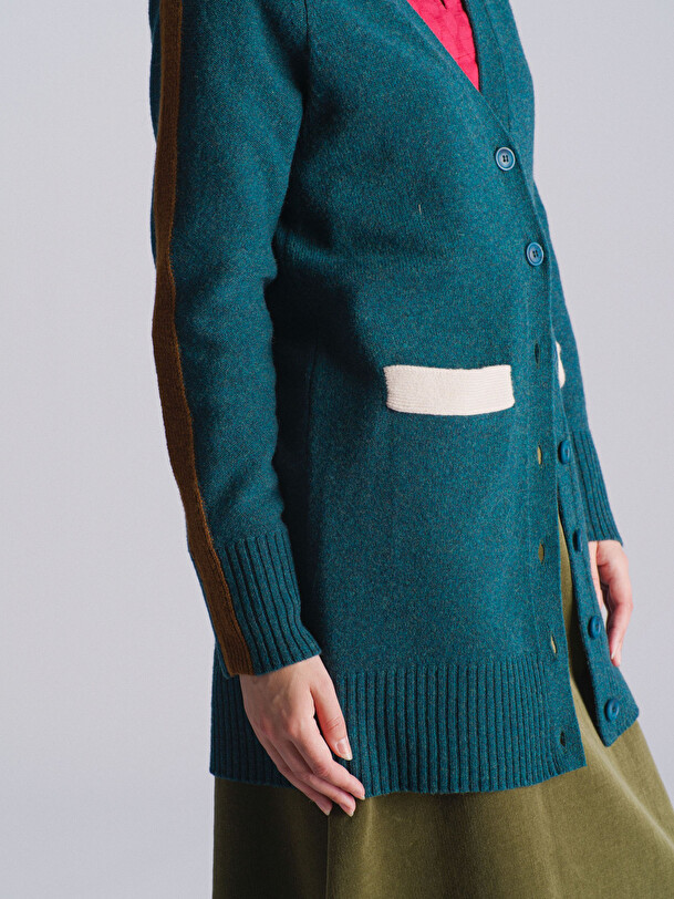 MARIO VEST -  Pine green , Ready-to-wear Bensimon