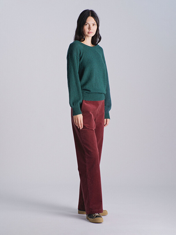 MOBBY JUMPER -  Pine green , Ready-to-wear Bensimon