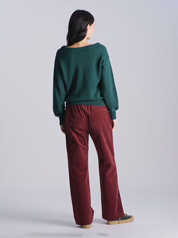 MOBBY JUMPER -  Pine green , Ready-to-wear Bensimon