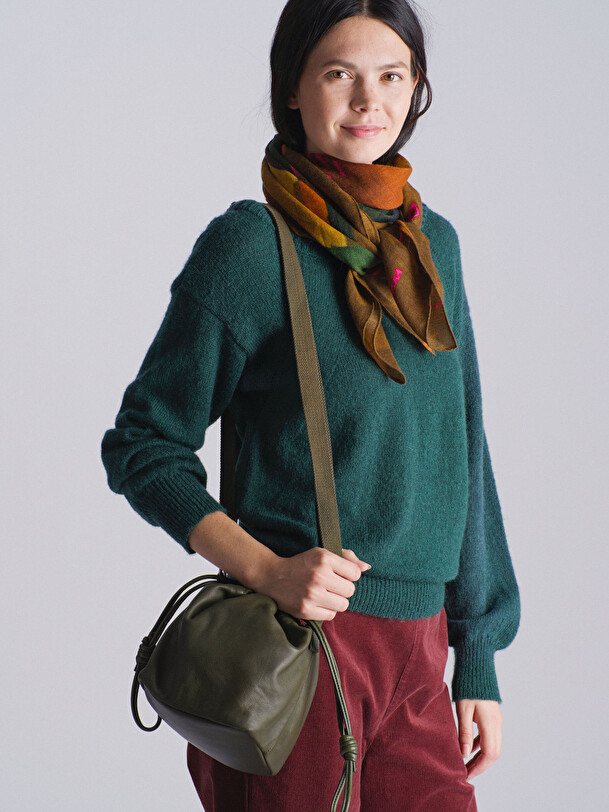 MOBBY JUMPER -  Pine green , Ready-to-wear Bensimon