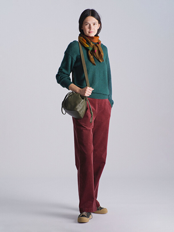 MOBBY JUMPER -  Pine green , Ready-to-wear Bensimon