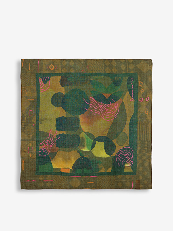 LANTERN SCARF -  Multicolored , Ready-to-wear Bensimon