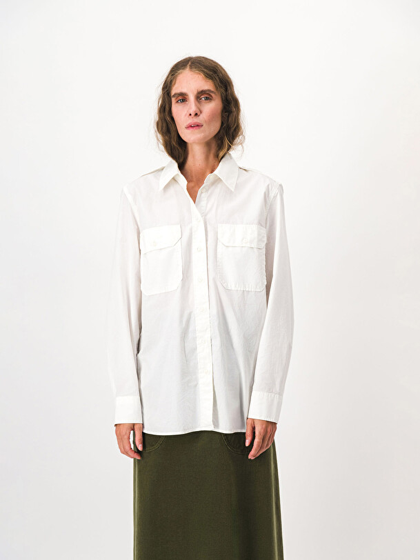 LEYO SHIRT -  Cream , Ready-to-wear Bensimon