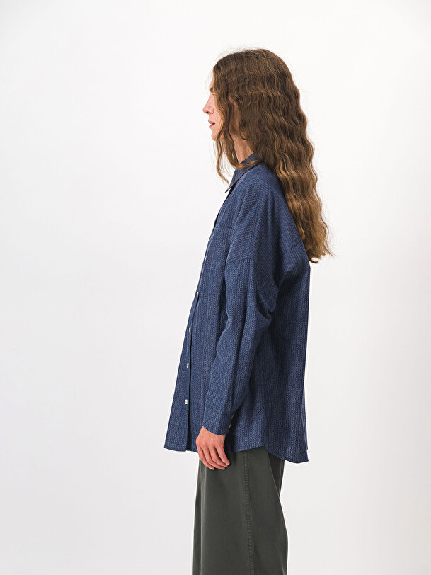 MORGANE SHIRT -  Indigo , Ready-to-wear Bensimon