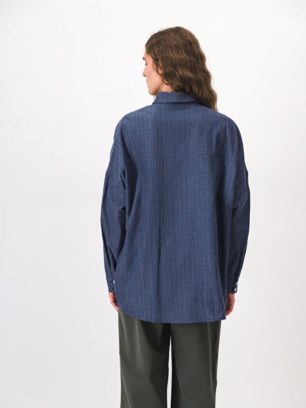 MORGANE SHIRT -  Indigo , Ready-to-wear Bensimon