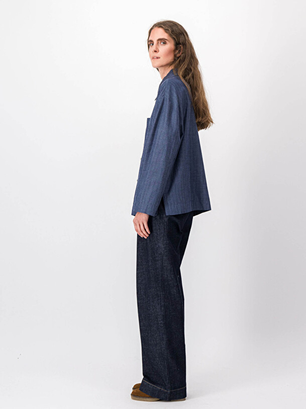 MARILOU SHIRT -  Indigo , Ready-to-wear Bensimon