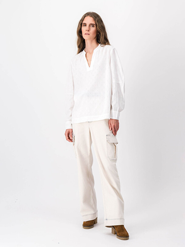 GIGONDA BLOUSE -  Ivory , Ready-to-wear Bensimon