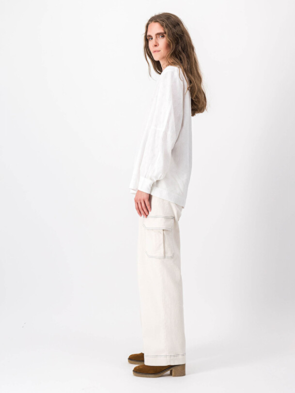 GIGONDA BLOUSE -  Ivory , Ready-to-wear Bensimon