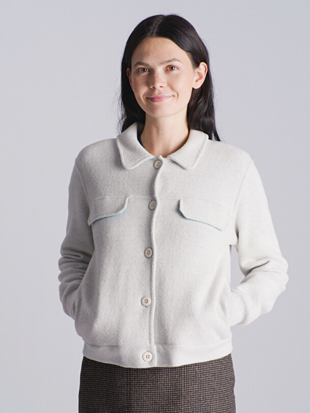 CELENA JACKET -  Ecru , Ready-to-wear Bensimon