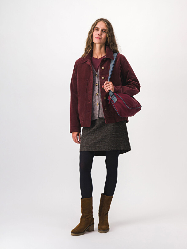 KEZIAH JACKET -  Aubergine , Ready-to-wear Bensimon