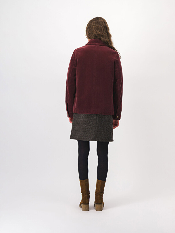 KEZIAH JACKET -  Aubergine , Ready-to-wear Bensimon