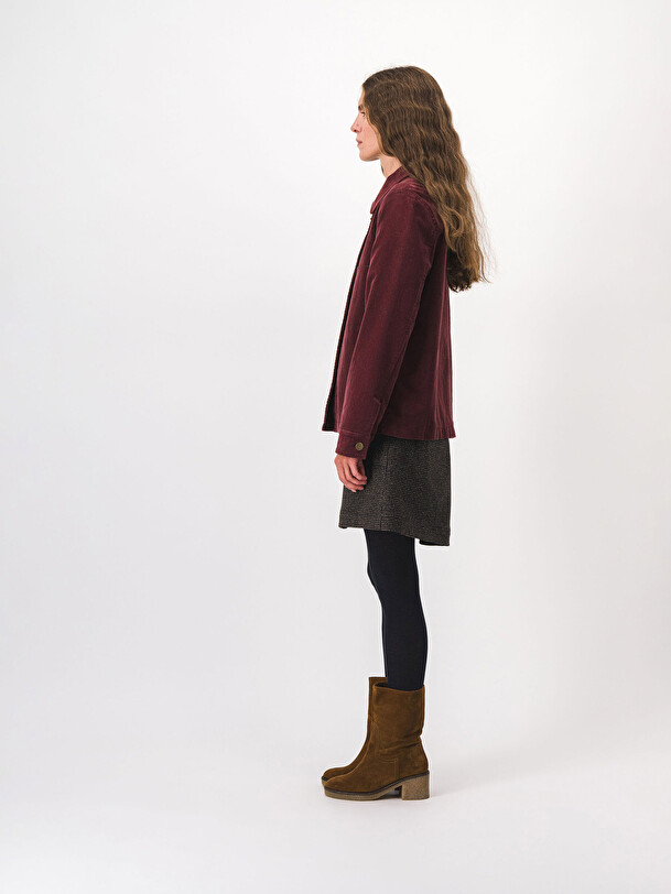 KEZIAH JACKET -  Aubergine , Ready-to-wear Bensimon