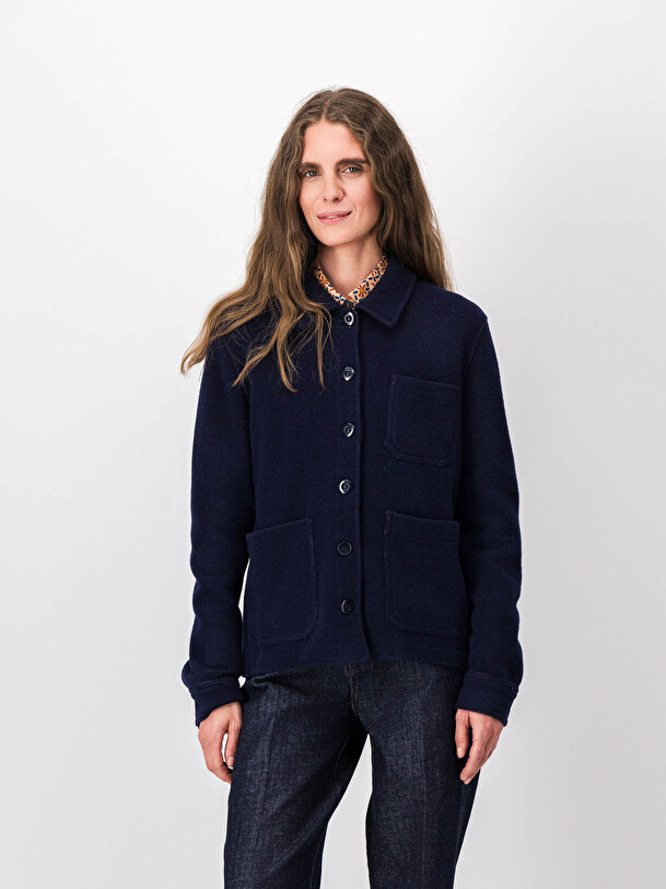GOLTA JACKET -  Bleu nuit , Ready-to-wear Bensimon
