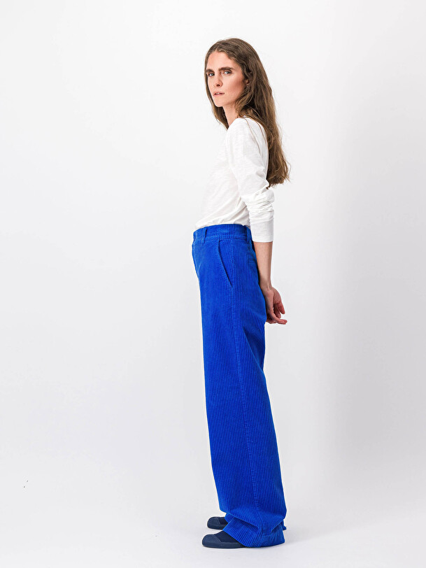 LADIES' TROUSERS -  Turkish sea , Ready-to-wear Bensimon