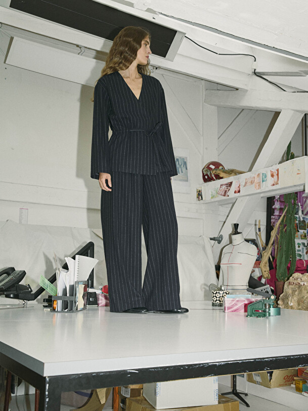 MARLEE JACKET -  Stripes , Ready-to-wear Bensimon