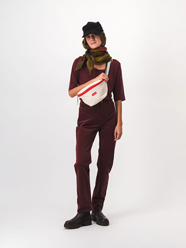 FILIBERT TROUSERS -  Aubergine , Ready-to-wear Bensimon