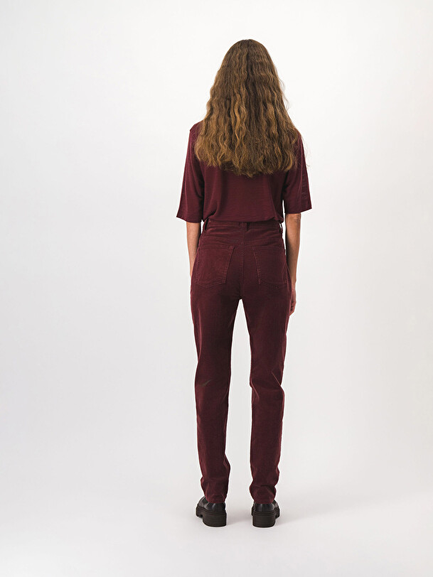 FILIBERT TROUSERS -  Aubergine , Ready-to-wear Bensimon